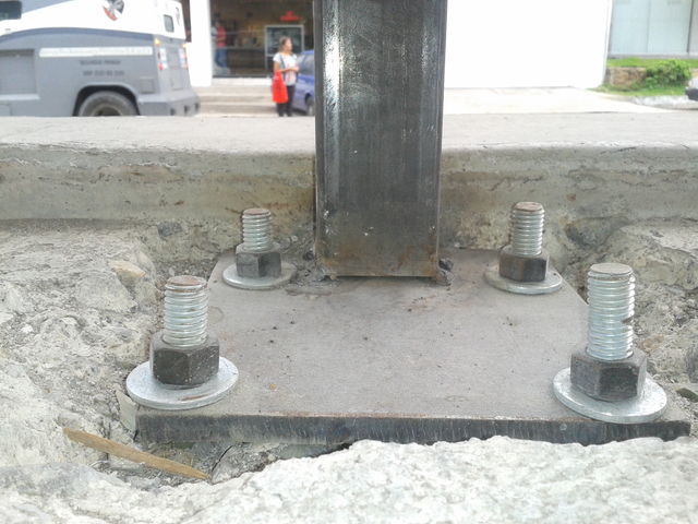 COLOCACION DE PLACAS CON EPOXICO